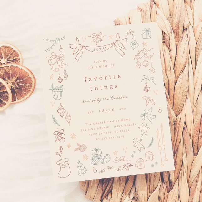 Whimsical Favorite Things Budget Christmas Party (Creator Uploaded)