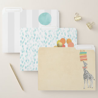Whimsical File Folders
