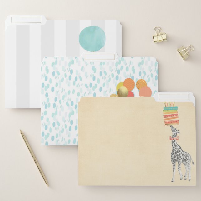 Whimsical File Folders (Set)
