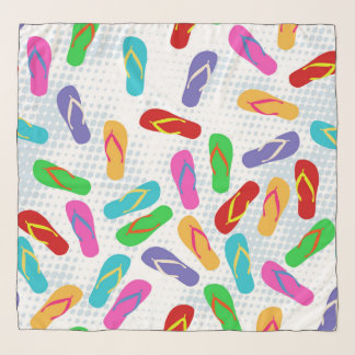 Whimsical Fli-Flop Design Scarf