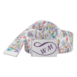 WHIMSICAL FLORAL BELT