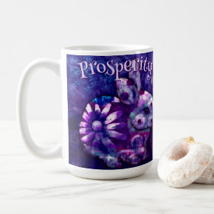 Whimsical Floral Bunny Rabbit Personalized Coffee Mug
