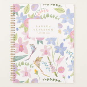 Whimsical Floral Butterfly Planner