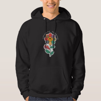Whimsical Floral "Happy New Year Welcome 2025" Hoodie