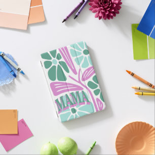 Whimsical Floral Mom  iPad Mini Cover