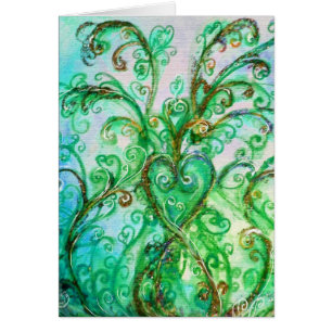 WHIMSICAL FLOURISHES HEART  / Mother's Day Cards