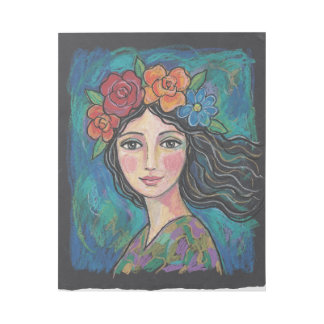 Whimsical Flower Girl Gallery Wrap