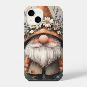 Whimsical Flower Gnome: Adorable Watercolor Art iPhone 14 Case