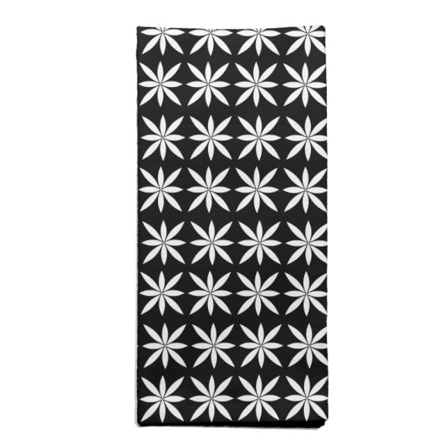 Whimsical Flowers Napkin (Folded)
