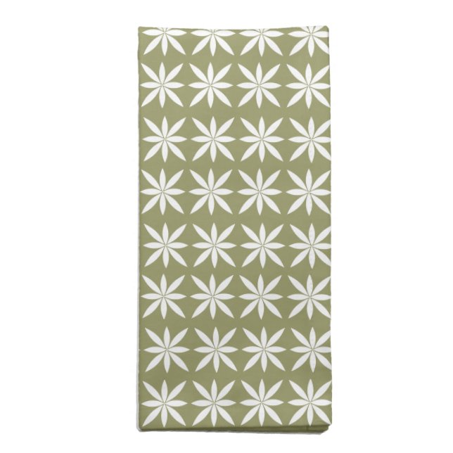 Whimsical Flowers Napkin (Folded)