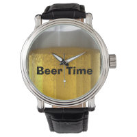 Whimsical Foaming Beer Watch