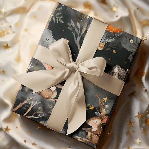 Whimsical Forest Adventure  Wrapping Paper