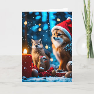 Whimsical Forest Friends Card