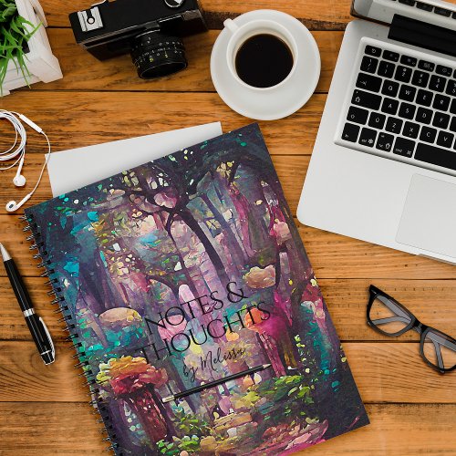 Whimsical Forest Notebook