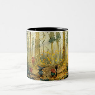 Whimsical Forest Witch Mug 