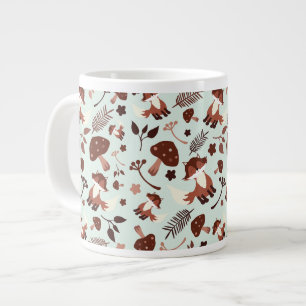 Whimsical Fox Giant Coffee Mug