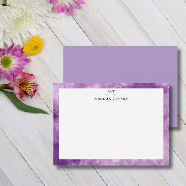 Whimsical Frame Personalized Note Cards (Creator Uploaded)