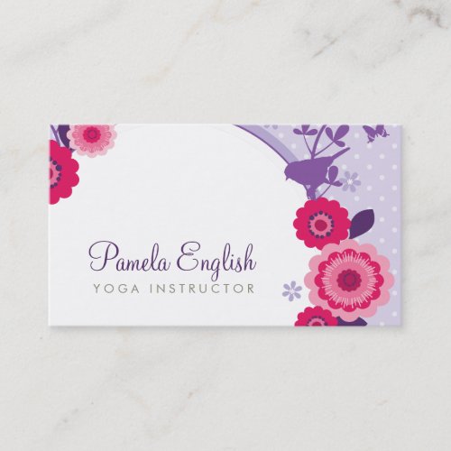 WHIMSICAL FRESH BUSINESS CARD :: enlightened 2