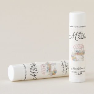 Whimsical Fresh Off The Market Bridal Shower  Lip Balm