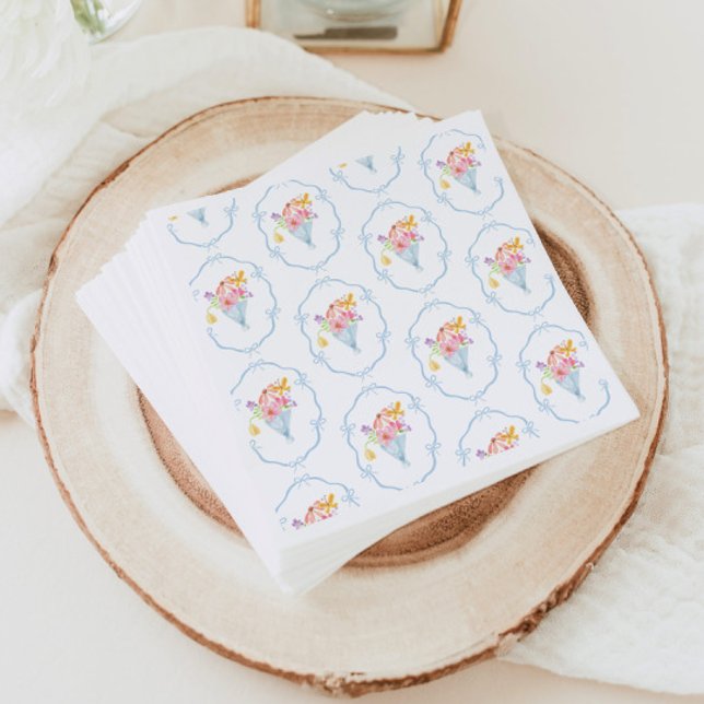 Whimsical Fresh Off the market Bridal shower Napkins (Creator Uploaded)