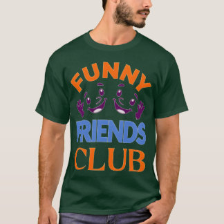 Whimsical Friends Club Emblem vintage T-Shirt