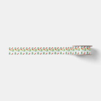 Whimsical Frog heart balloons Satin Ribbon