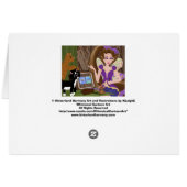 Whimsical Frog Prince with Crown Cards (Back Horizontal)
