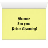 Whimsical Frog Prince with Crown Cards (Inside Horizontal (Bottom))