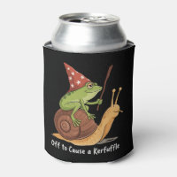 Whimsical Frog Wizard Off to Cause A Kerfuffle 