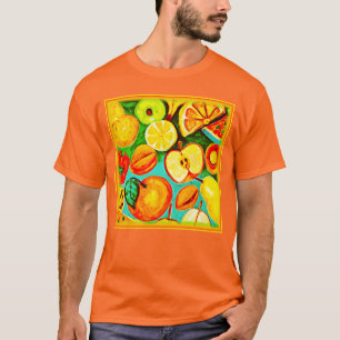 Whimsical Fruit Pattern. Buy Now T-Shirt