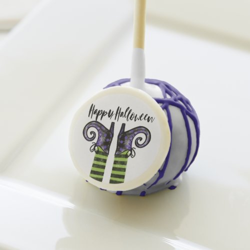Whimsical Fun Wicked Witch Happy Halloween Cake Pops
