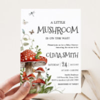 Whimsical Fungi Mushroom Fall Baby Shower