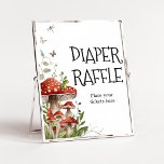 Whimsical Fungi Mushroom Fall Diaper Raffle Poster<br><div class="desc">Make your event special with this Fungi Mushroom Baby Shower with our cute and lovely printable Diaper Raffle Sign featuring adorable Fungi Baby Shower theme. Download,  personalize,  and create lasting memories with this perfect touch for your joyous celebration!

BS847</div>