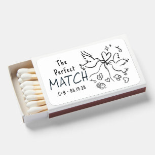 Whimsical Funky Doodles The Perfect Match Wedding
