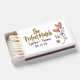 Whimsical Funky Doodles The Perfect Match Wedding