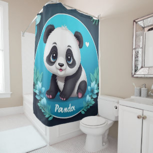 Whimsical Funny Animal Shower Curtains