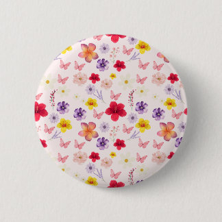 Whimsical Garden Button