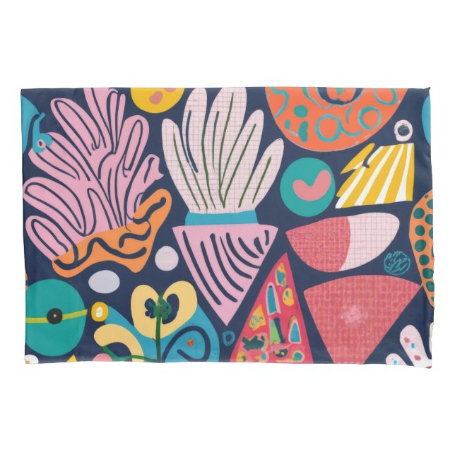 Whimsical Garden Dance Pillow Case (Front)