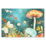 Whimsical Garden Delight Mushroom, and Dragonfly Tissue Paper
