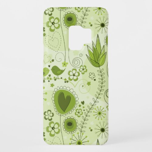 Whimsical Garden in Green Samsung Galaxy S Case