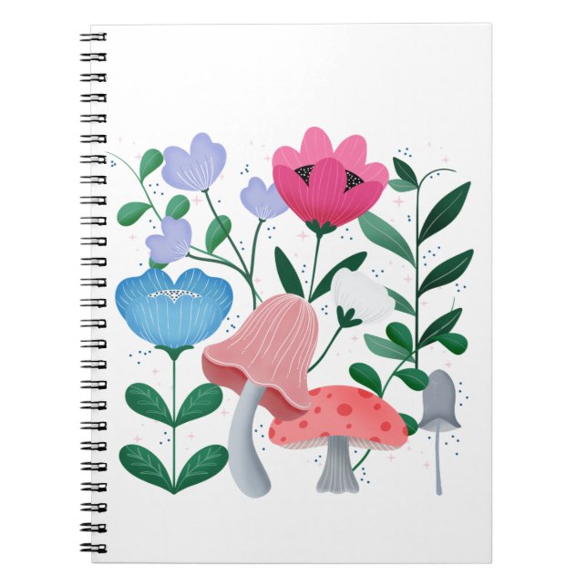 Whimsical Garden Notebook (Front)