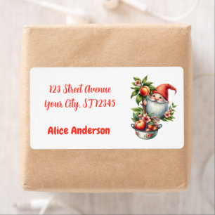 Whimsical Garden One Year Old Label