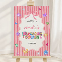 Whimsical Gemstone Girl Birthday Party