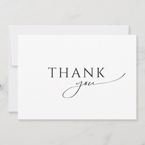 Whimsical Gender Neutral Flat Baby Shower Thank You Card
