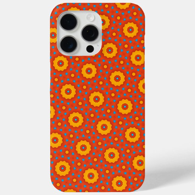 Whimsical Geometric Pattern Case-Mate iPhone Case (Back)