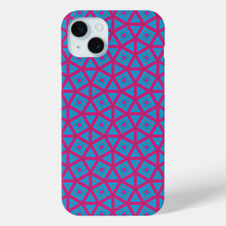 Whimsical Geometric Pattern iPhone 15 Plus Case