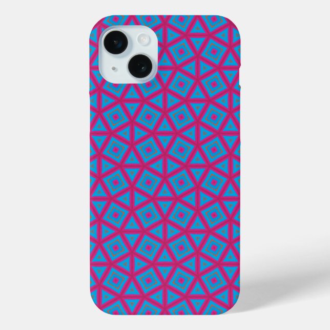 Whimsical Geometric Pattern Case-Mate iPhone Case (Back)