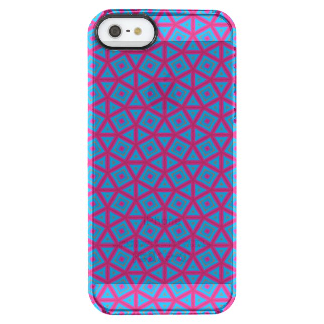 Whimsical Geometric Pattern Uncommon iPhone Case (Back)