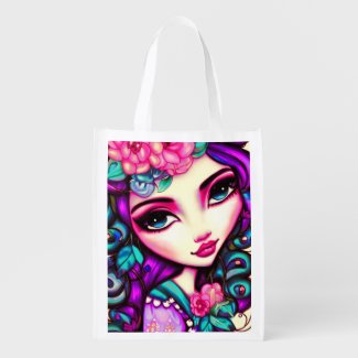 Whimsical Girl Artistic 