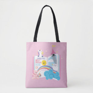 Whimsical Girl Book Tote